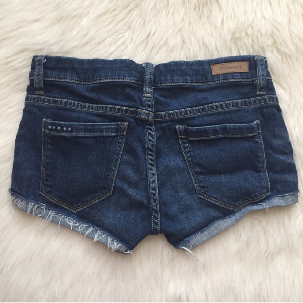Black NYC Little Queenie Denim Shorts - Picture 3 of 4